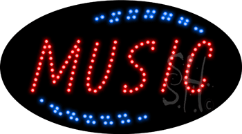 Music Animated LED Sign