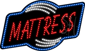 Matress Animated LED Sign