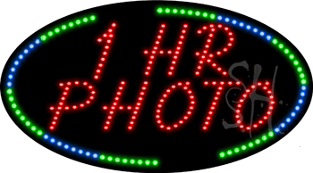 1 Hr Photo Animated LED Sign