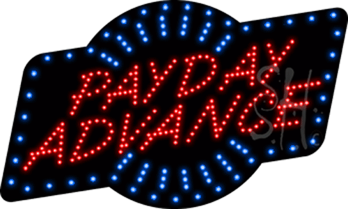 Payday Advans Animated LED Sign