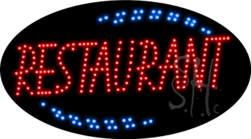 Restaurant Animated LED Sign