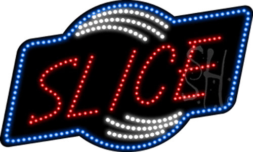 Slice Animated LED Sign