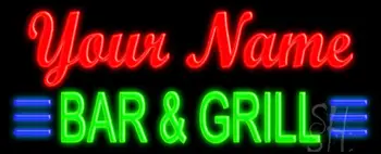 Custom Green Bar And Grill LED Neon Sign