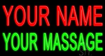 Custom Massage LED Neon Sign