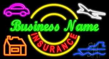 Custom Insurance LED Neon Sign