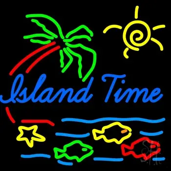 Island Time LED Neon Sign