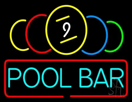 Pool Bar LED Neon Sign