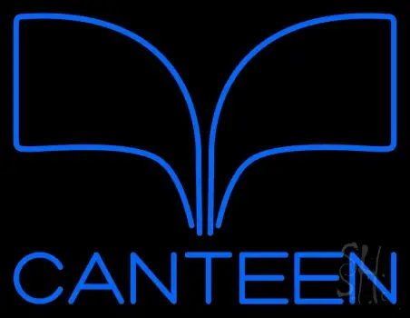 Blue Canteen LED Neon Sign