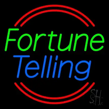 Green Fortune Blue Telling LED Neon Sign