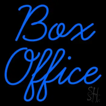 Cursive Box Office LED Neon Sign
