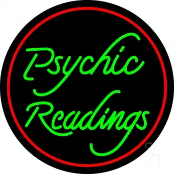 Green Psychic Readings LED Neon Sign