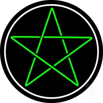 Pentacle LED Neon Sign