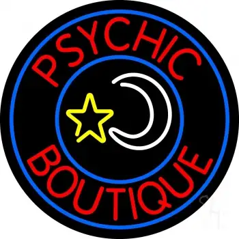 Red Psychic Boutique LED Neon Sign