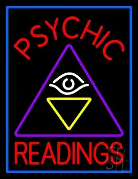 Red Psychic Readings Logo LED Neon Sign