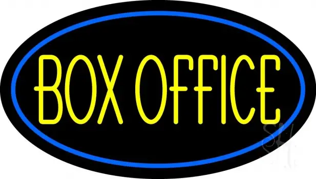 Yellow Box Office LED Neon Sign
