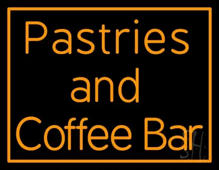 Pastries N Coffee Bar LED Neon Sign