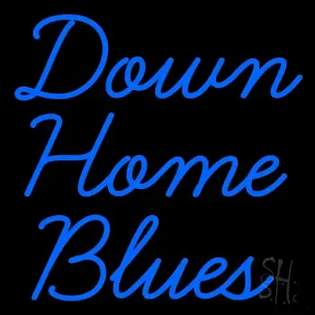 Down Home Blues LED Neon Sign