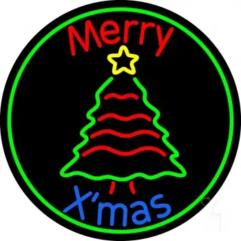 Merry Xmas LED Neon Sign