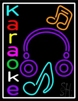 Multicolored Karaoke LED Neon Sign