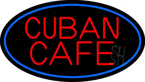 Cuban Cafe LED Neon Sign