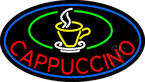 Cup Cappuccino LED Neon Sign