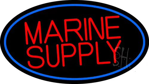 Marine Supply LED Neon Sign