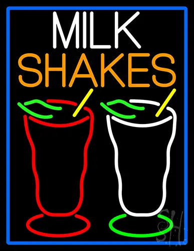 Milk Shakes LED Neon Sign