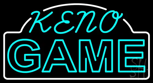 Keno Gems 1 LED Neon Sign