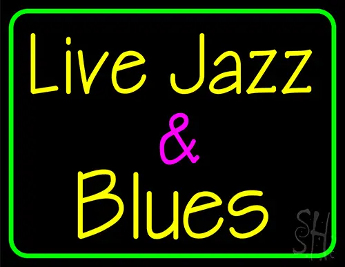 Live Jazz And Blues 1 LED Neon Sign