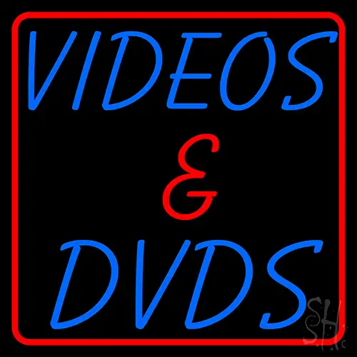 Videos And Dvds 1 LED Neon Sign