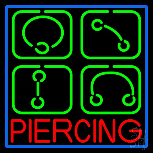 Piercing LED Neon Sign