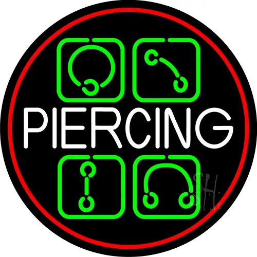 Piercing LED Neon Sign