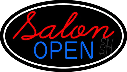 Salon Open LED Neon Sign