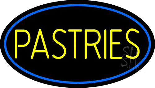 Yellow Pastries LED Neon Sign