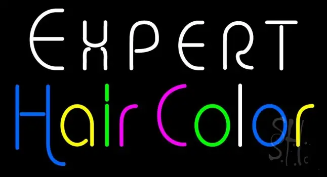 Expert Hair Color LED Neon Sign