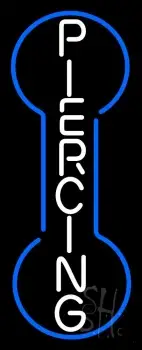 Vertical Piercing LED Neon Sign