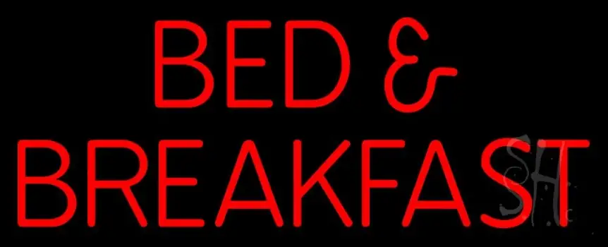 Bed And Breakfast LED Neon Sign