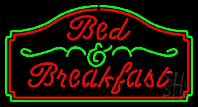 Cursive Bed And Breakfast LED Neon Sign