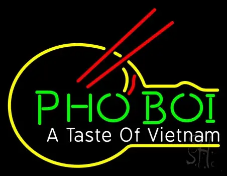 Pho Boi Taste Of Vietnam LED Neon Sign