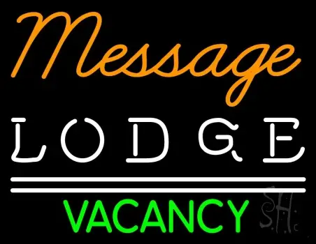 Custom Lodge Vacancy LED Neon Sign