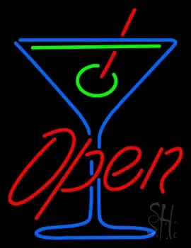 Cocktails Bar Open LED Neon Sign