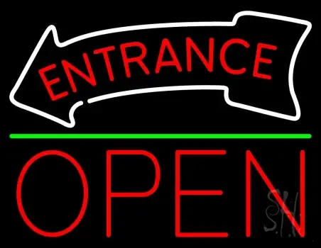 Entrance Open LED Neon Sign