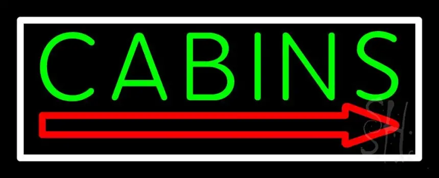 Cabin 2 LED Neon Sign