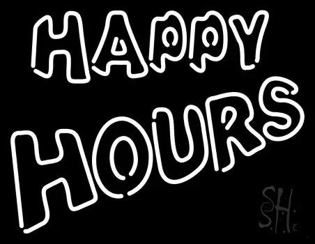 Happy Hours LED Neon Sign