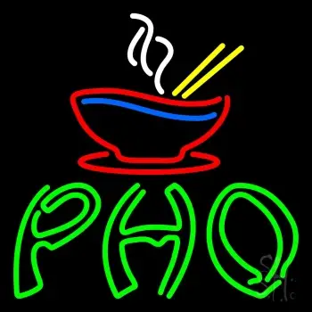 Double Stroke Pho 1 LED Neon Sign