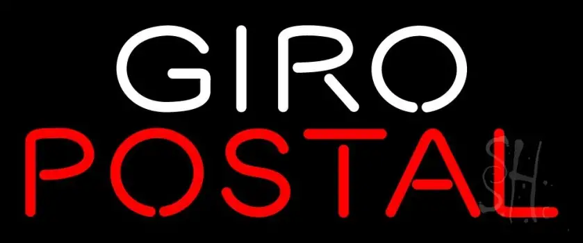 Giro Postal LED Neon Sign
