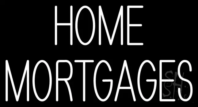 Home Mortgage LED Neon Sign
