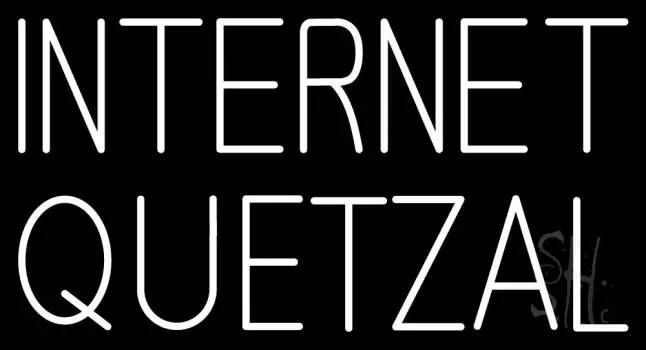 Internet Quetzal LED Neon Sign