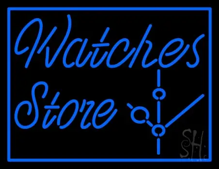 Watches Store LED Neon Sign