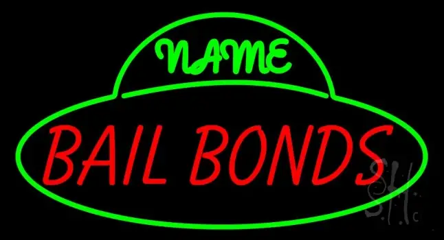 Custom Bail Bonds LED Neon Sign